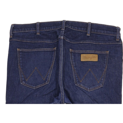 Wrangler Greensboro Men Blue Straight Regular Stretch Jeans W36 L32