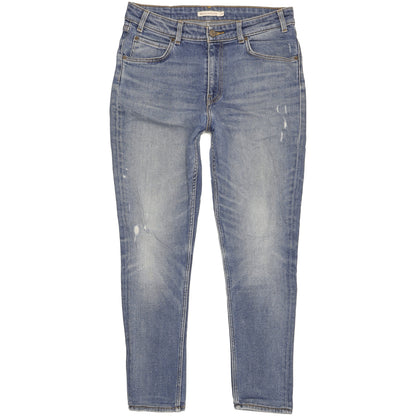 Levi's 721 Women Blue Skinny Slim Stretch Jeans W30 L27
