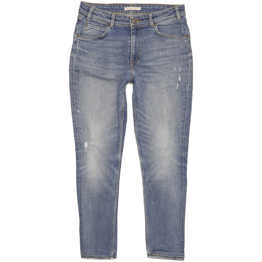 Levi's 721 Women Blue Skinny Slim Stretch Jeans W30 L27