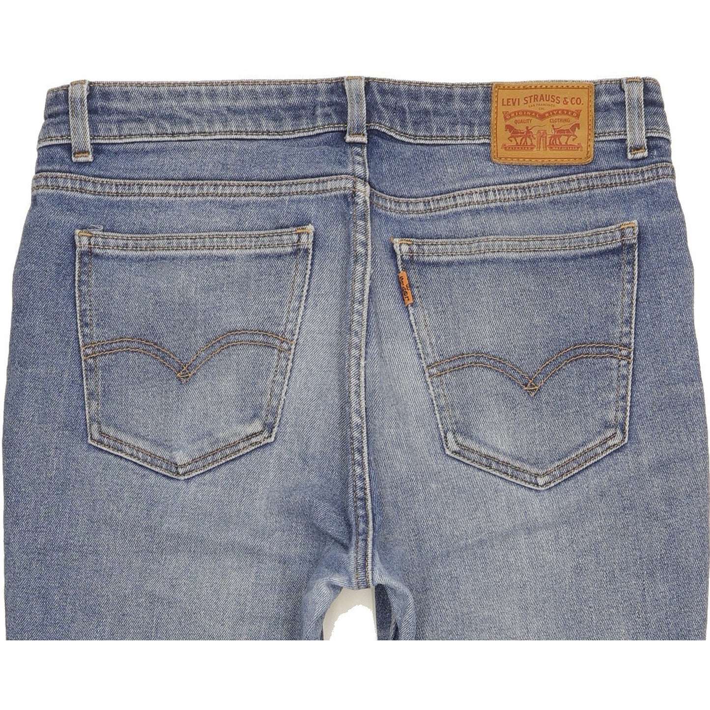 Levi's 721 Women Blue Skinny Slim Stretch Jeans W30 L27