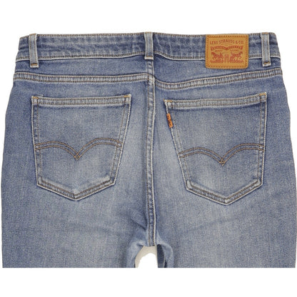 Levi's 721 Women Blue Skinny Slim Stretch Jeans W30 L27