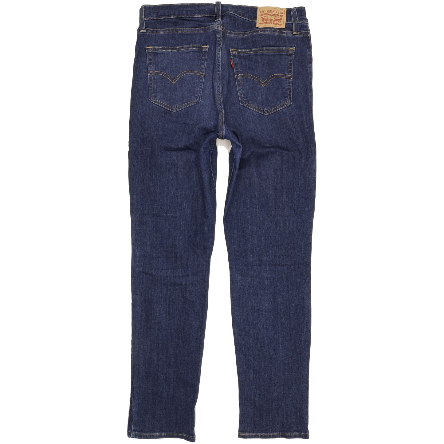 Levi's 724 Blue Straight Slim Stretch Jeans High Waisted W30 L30