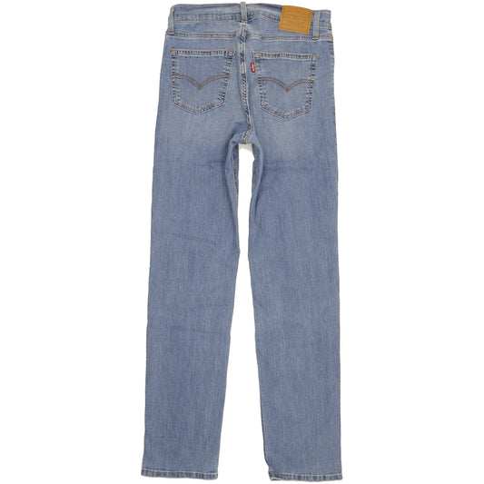 Levi's 724 Women Blue Straight Slim Stretch Jeans W28 L32