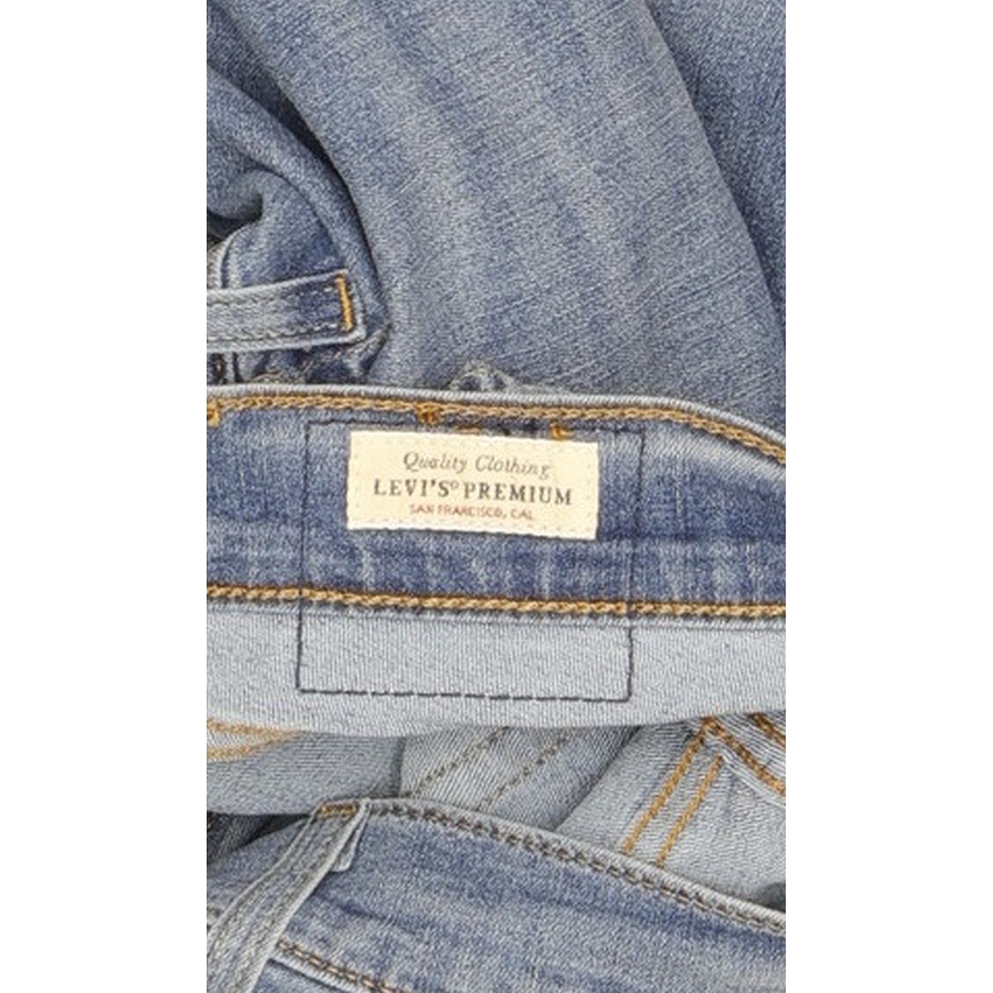 Levi's 724 Women Blue Straight Slim Stretch Jeans W28 L32