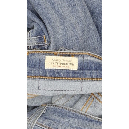 Levi's 724 Women Blue Straight Slim Stretch Jeans W28 L32