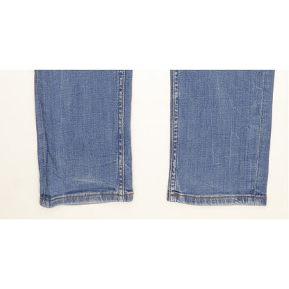 Mustang Vegas Men Blue Straight Slim Stretch Jeans W32 L30