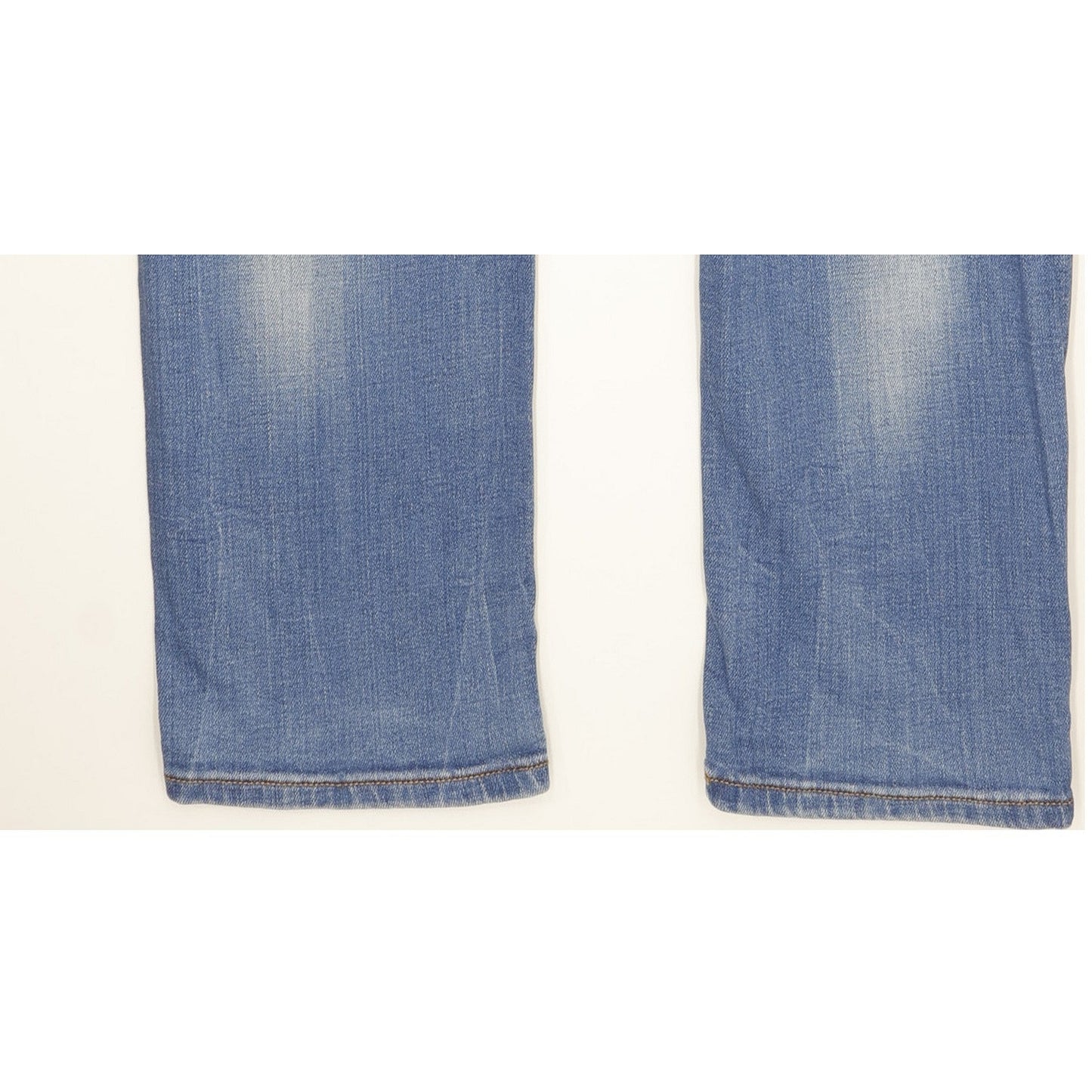 Mustang Vegas Men Blue Straight Slim Stretch Jeans W32 L30