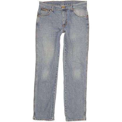 Wrangler Texas Men Blue Straight Regular Jeans W32 L32