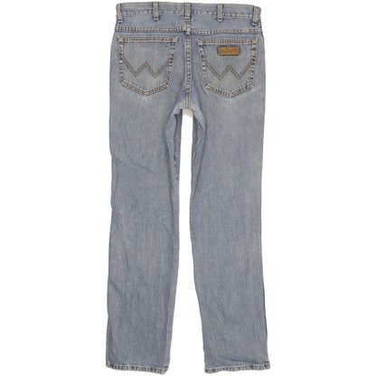 Wrangler Texas Men Blue Straight Regular Jeans W32 L32