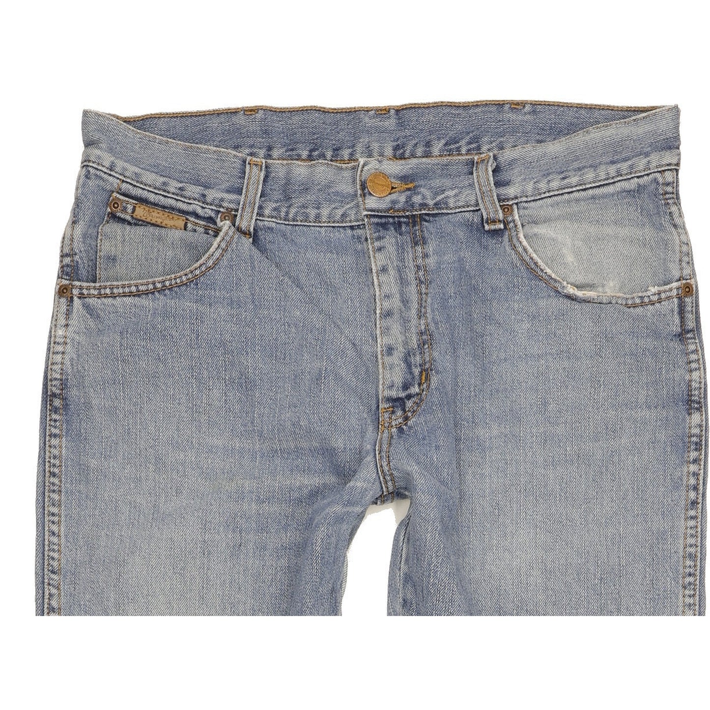 Wrangler Texas Men Blue Straight Regular Jeans W32 L32