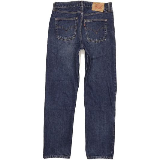 Levi's 521 Men Blue Straight Regular Jeans W34 L31