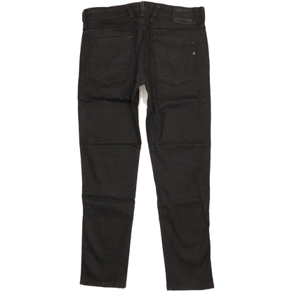 Replay Anbass Men Black Tapered Slim Stretch Jeans W34 L30