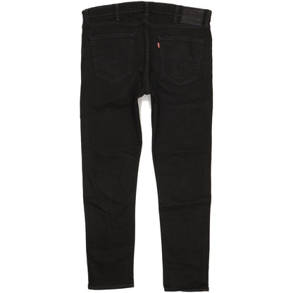 Levi's 512 Men Black Tapered Slim Stretch Jeans W38 L31