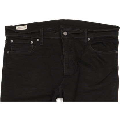 Levi's 512 Men Black Tapered Slim Stretch Jeans W38 L31