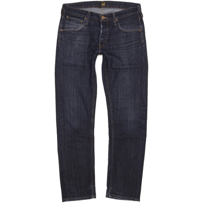 Lee Daren Men Blue Straight Slim Stretch Jeans W31 L31