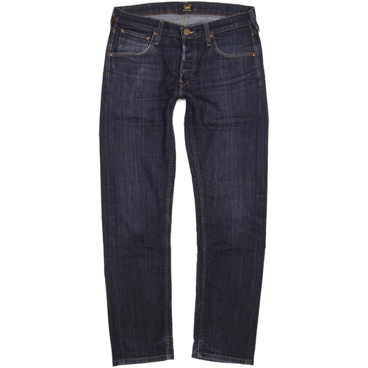Lee Daren Men Blue Straight Slim Stretch Jeans W31 L31