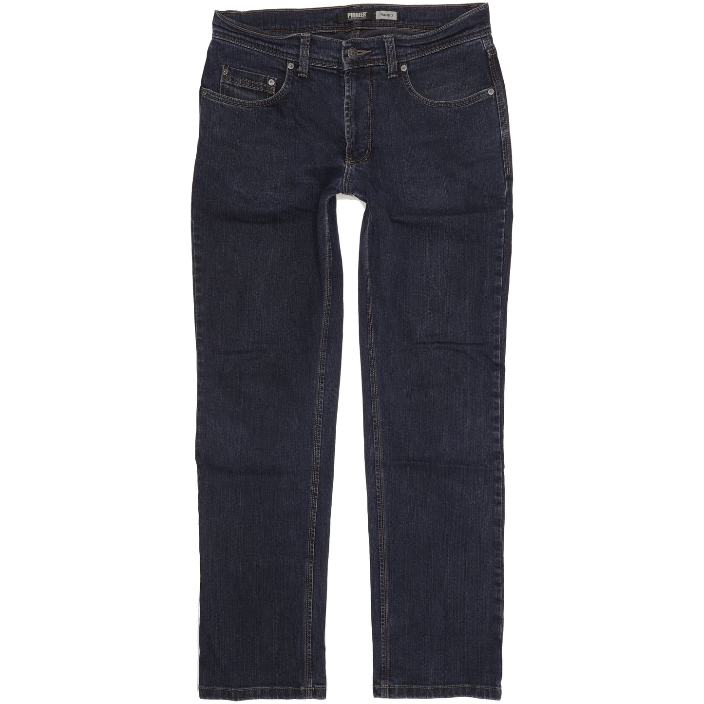 Pioneer Rando Men Blue Straight Regular Stretch Jeans W33 L32