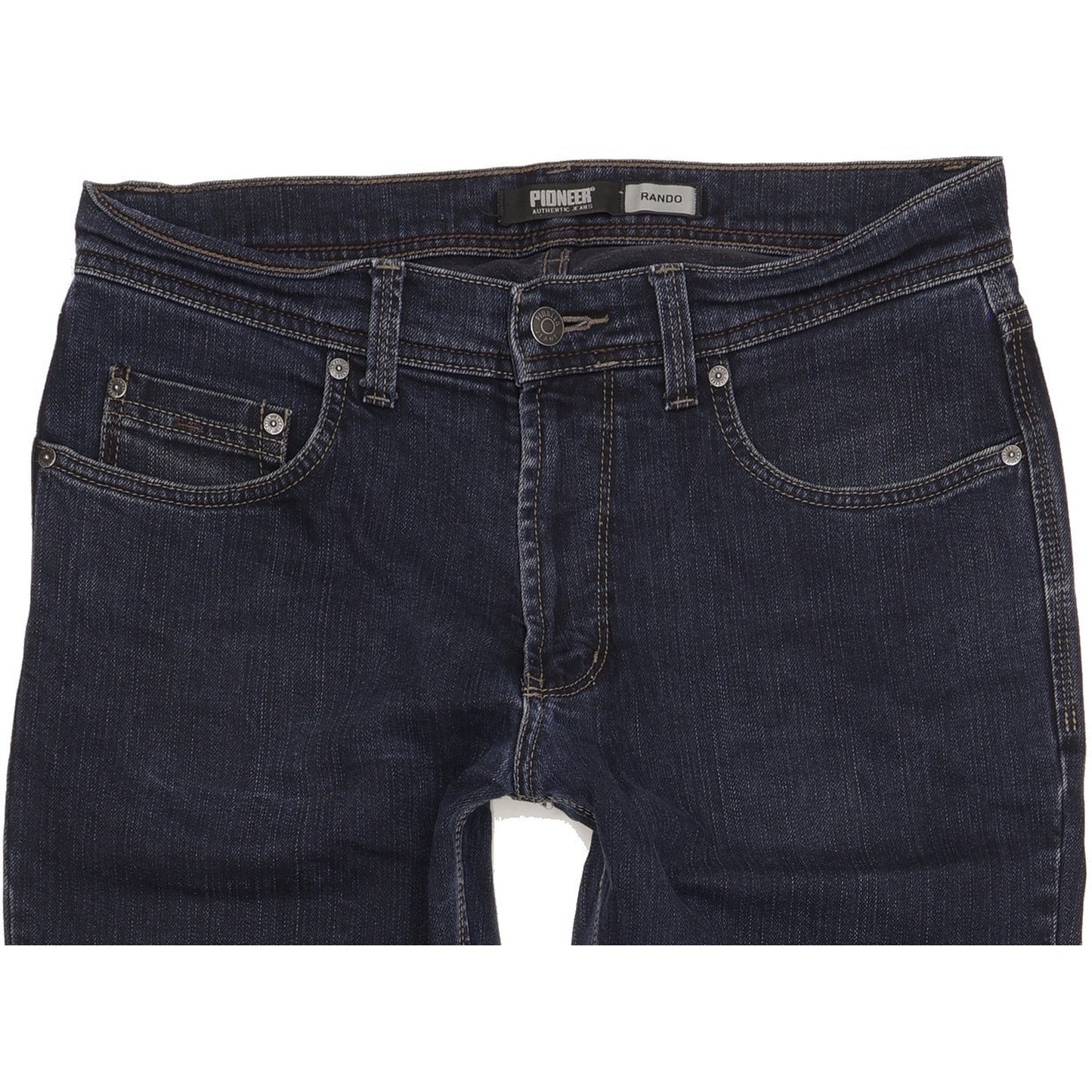 Pioneer Rando Men Blue Straight Regular Stretch Jeans W33 L32
