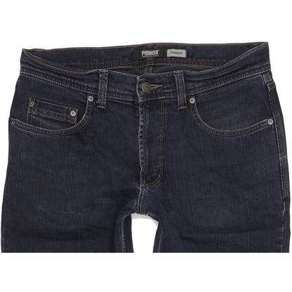Pioneer Rando Men Blue Straight Regular Stretch Jeans W33 L32