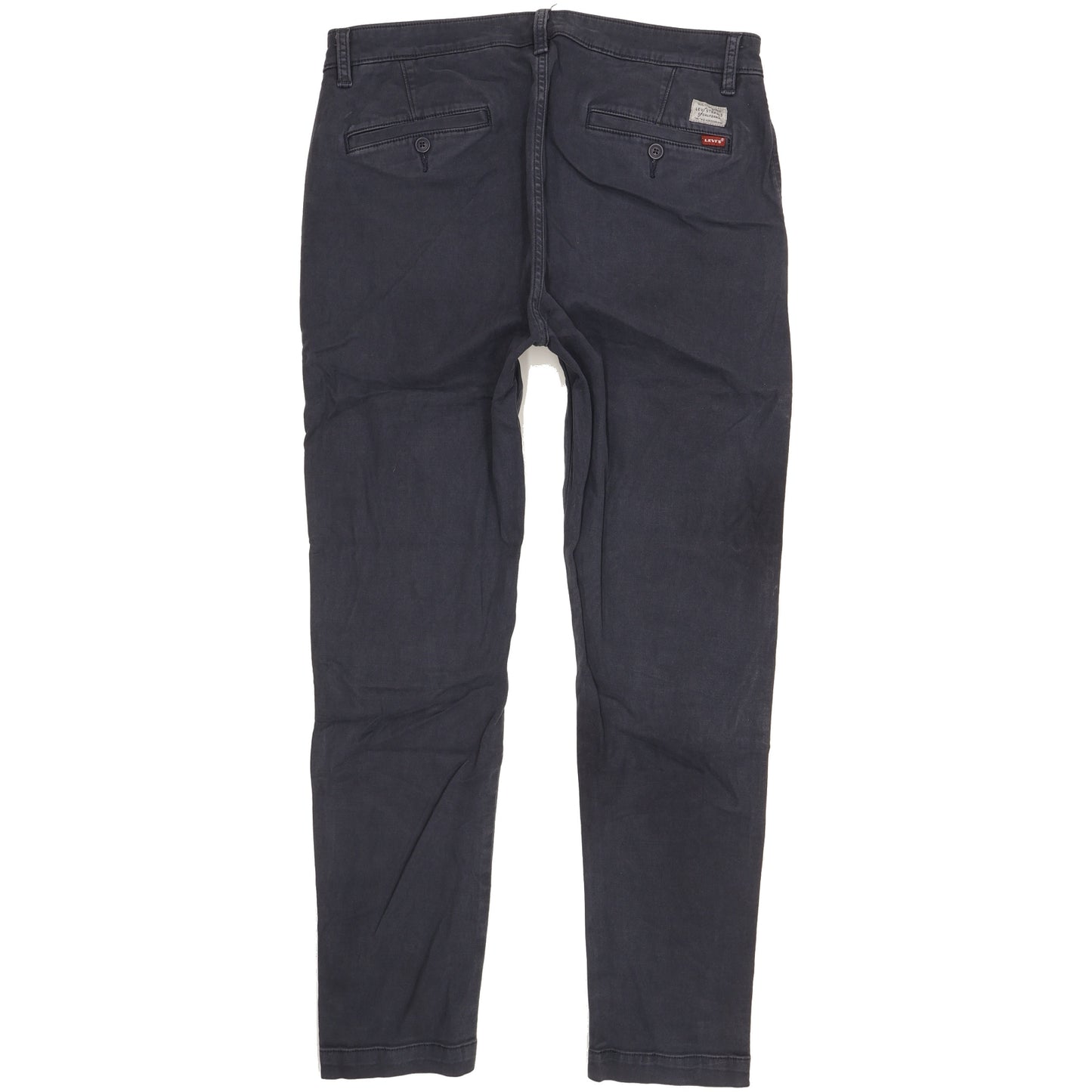 Levi's Men Blue Tapered Slim Chino Stretch Jeans W34 L30