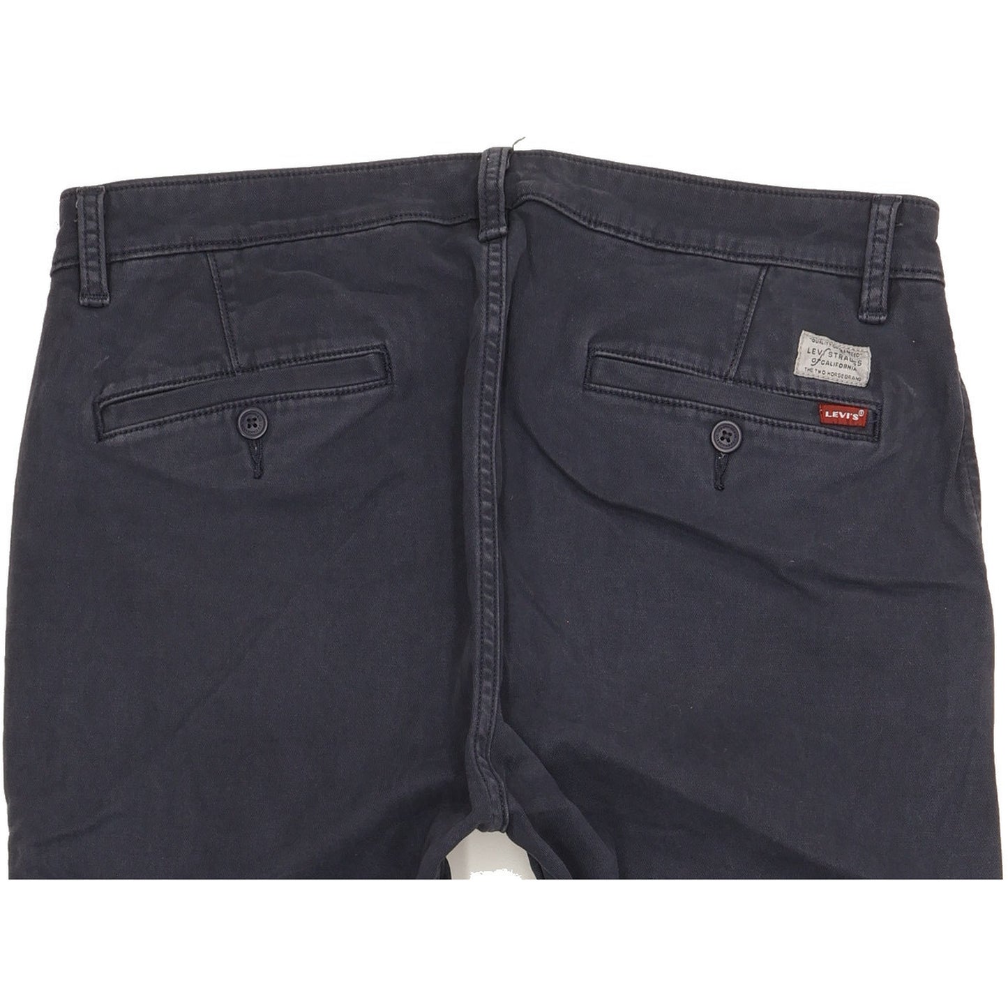 Levi's Men Blue Tapered Slim Chino Stretch Jeans W34 L30