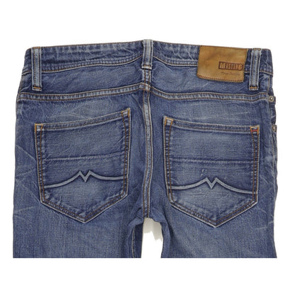 Mustang Michigan Men Blue Straight Slim Jeans W31 L30