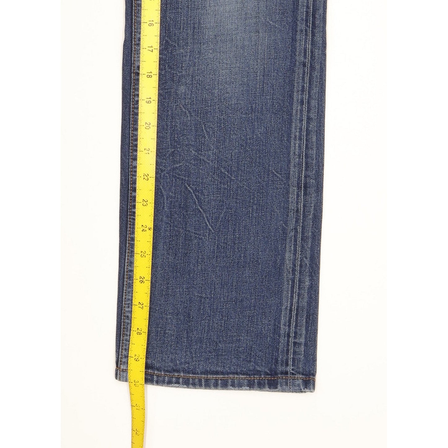 Mustang Michigan Men Blue Straight Slim Jeans W31 L30