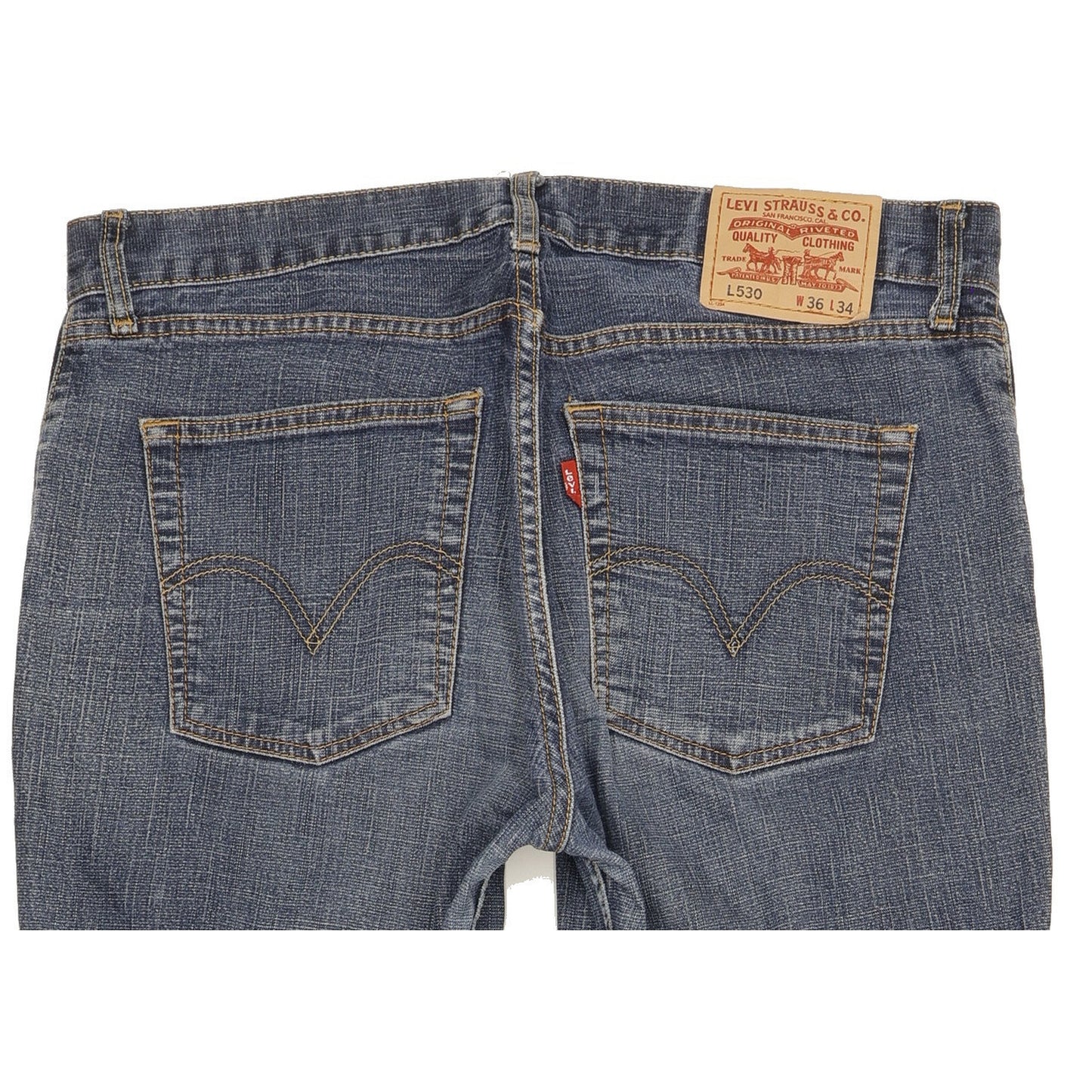Levi's 530 Men Blue Straight Regular Jeans W36 L31