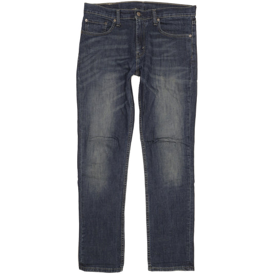 Levi's 511 Men Blue Straight Slim Stretch Jeans W33 L32