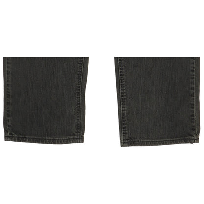 Levi's Men Black Straight Regular Stretch Jeans W34 L29