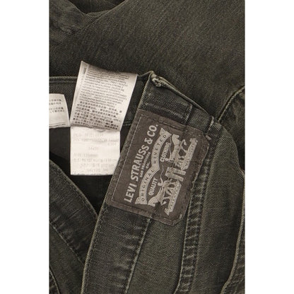 Levi's Men Black Straight Regular Stretch Jeans W34 L29