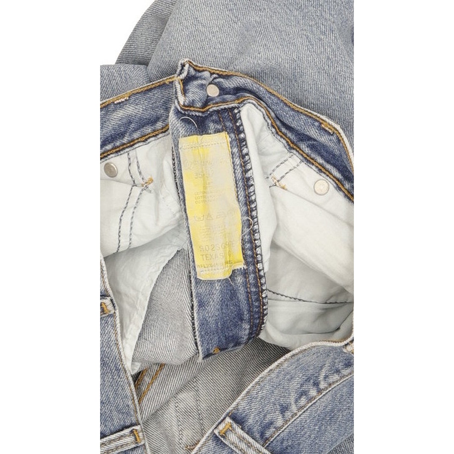 Wrangler Texas Men Blue Straight Regular Jeans W34 L32