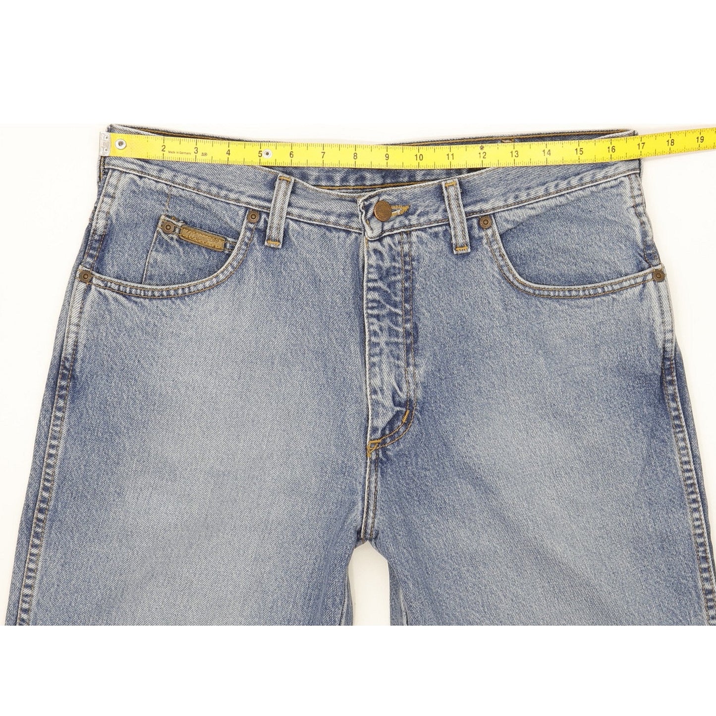 Wrangler Texas Men Blue Straight Regular Jeans W34 L32