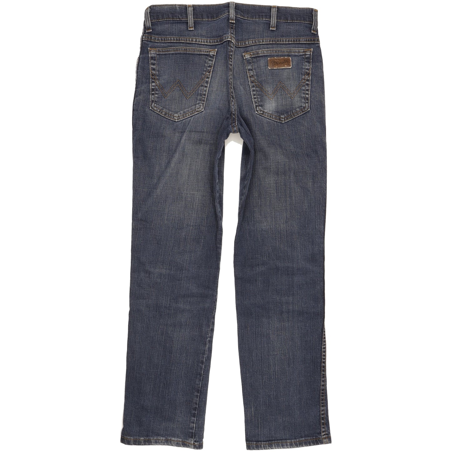 Wrangler Texas Men Blue Straight Regular Stretch Jeans W33 L31