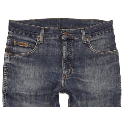 Wrangler Texas Men Blue Straight Regular Stretch Jeans W33 L31