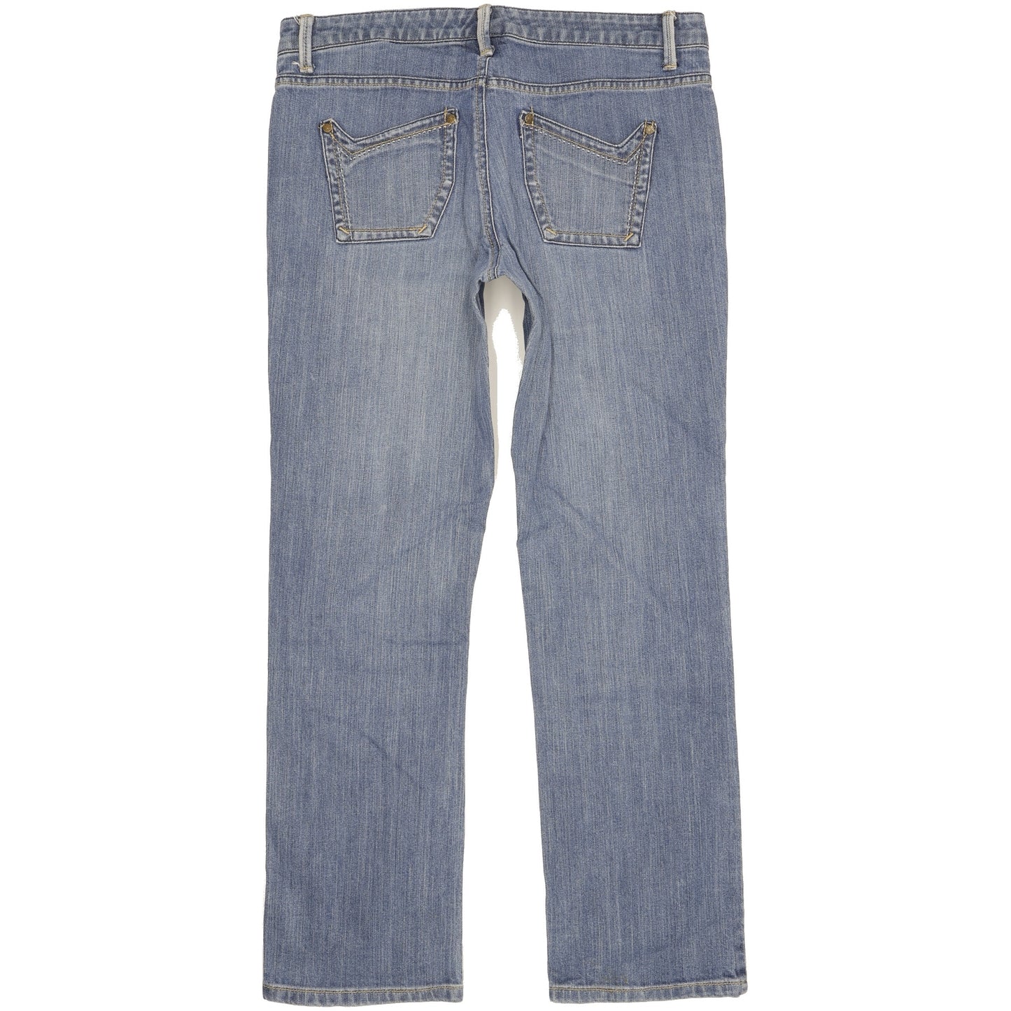Lee Women Blue Straight Slim Stretch Jeans W32 L30