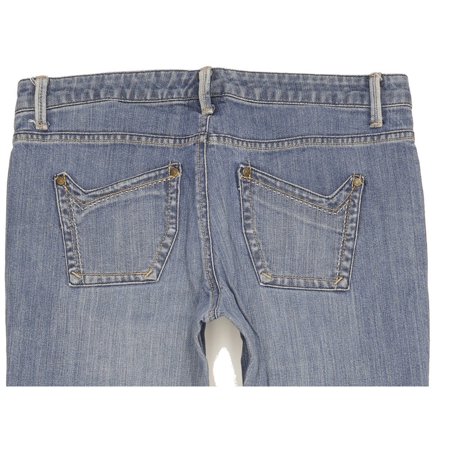 Lee Women Blue Straight Slim Stretch Jeans W32 L30