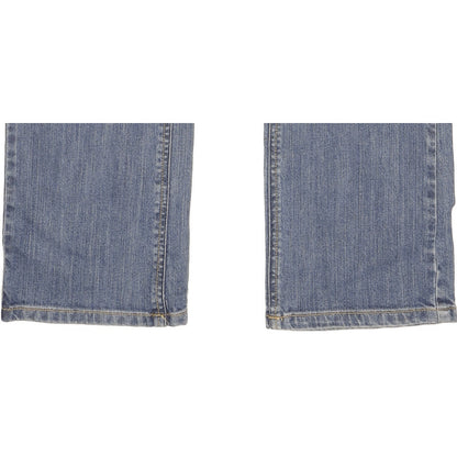 Lee Women Blue Straight Slim Stretch Jeans W32 L30