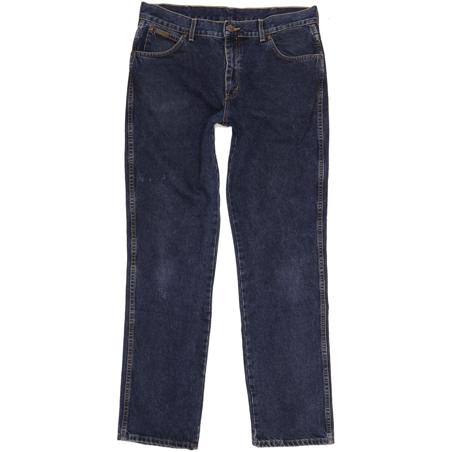 Wrangler Texas Men Blue Straight Regular Jeans W36 L34