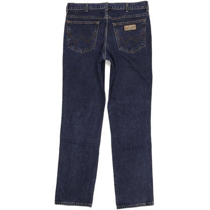 Wrangler Texas Men Blue Straight Regular Jeans W36 L34