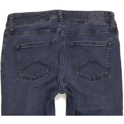 Mustang Sissy Women Blue Straight Slim Stretch Jeans W30 L30