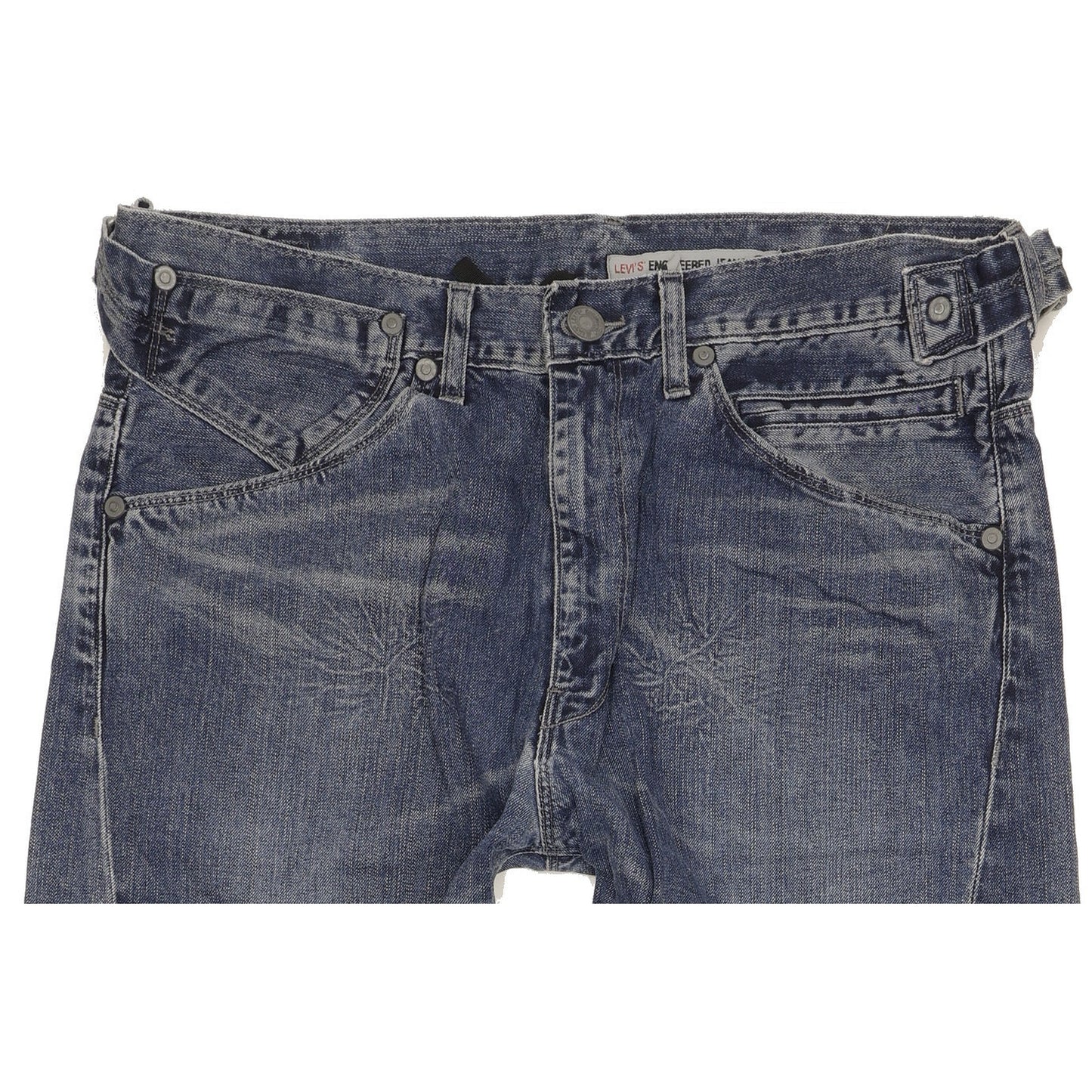 Levi's Engineered Men Blue Straight Relaxed Jeans W34 L29