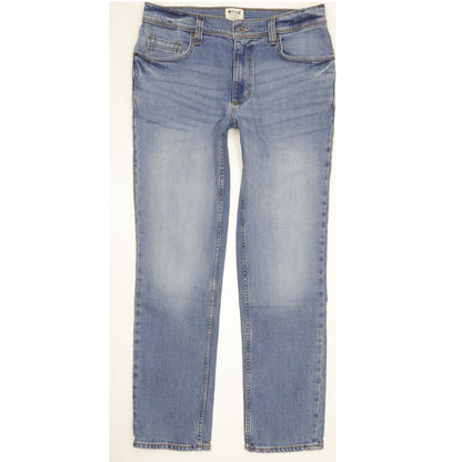 Mustang Washington Men Blue Straight Regular Stretch Jeans W34 L31