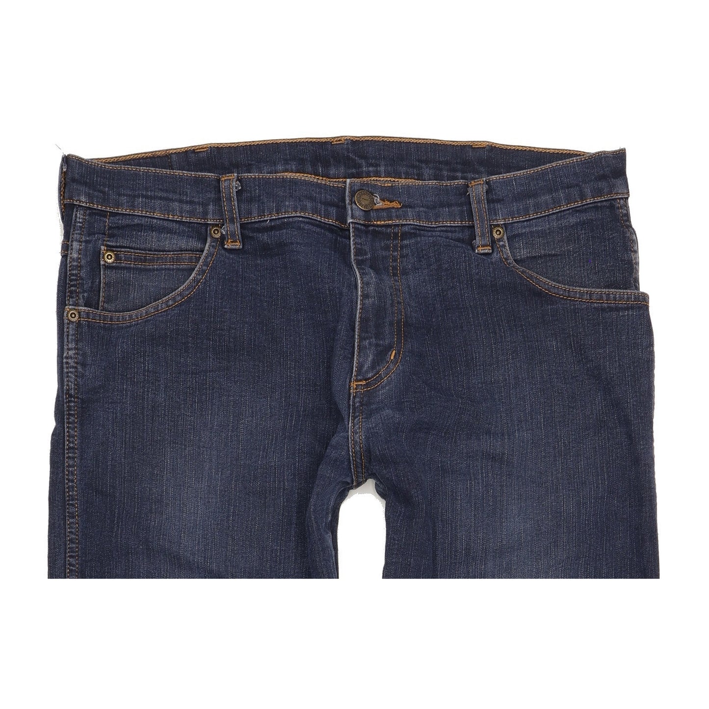 Wrangler Durable Quality Men Blue Bootcut Regular Stretch Jeans W34 L34