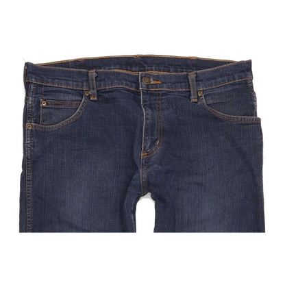 Wrangler Durable Quality Men Blue Bootcut Regular Stretch Jeans W34 L34