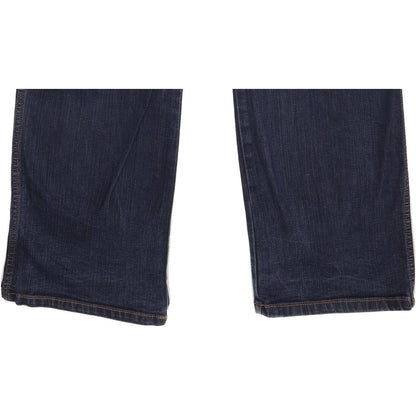 Wrangler Durable Quality Men Blue Bootcut Regular Stretch Jeans W34 L34