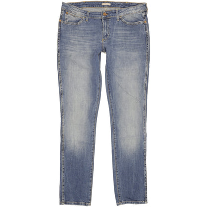 Wrangler Molly Women Blue Straight Slim Stretch Jeans W32 L32
