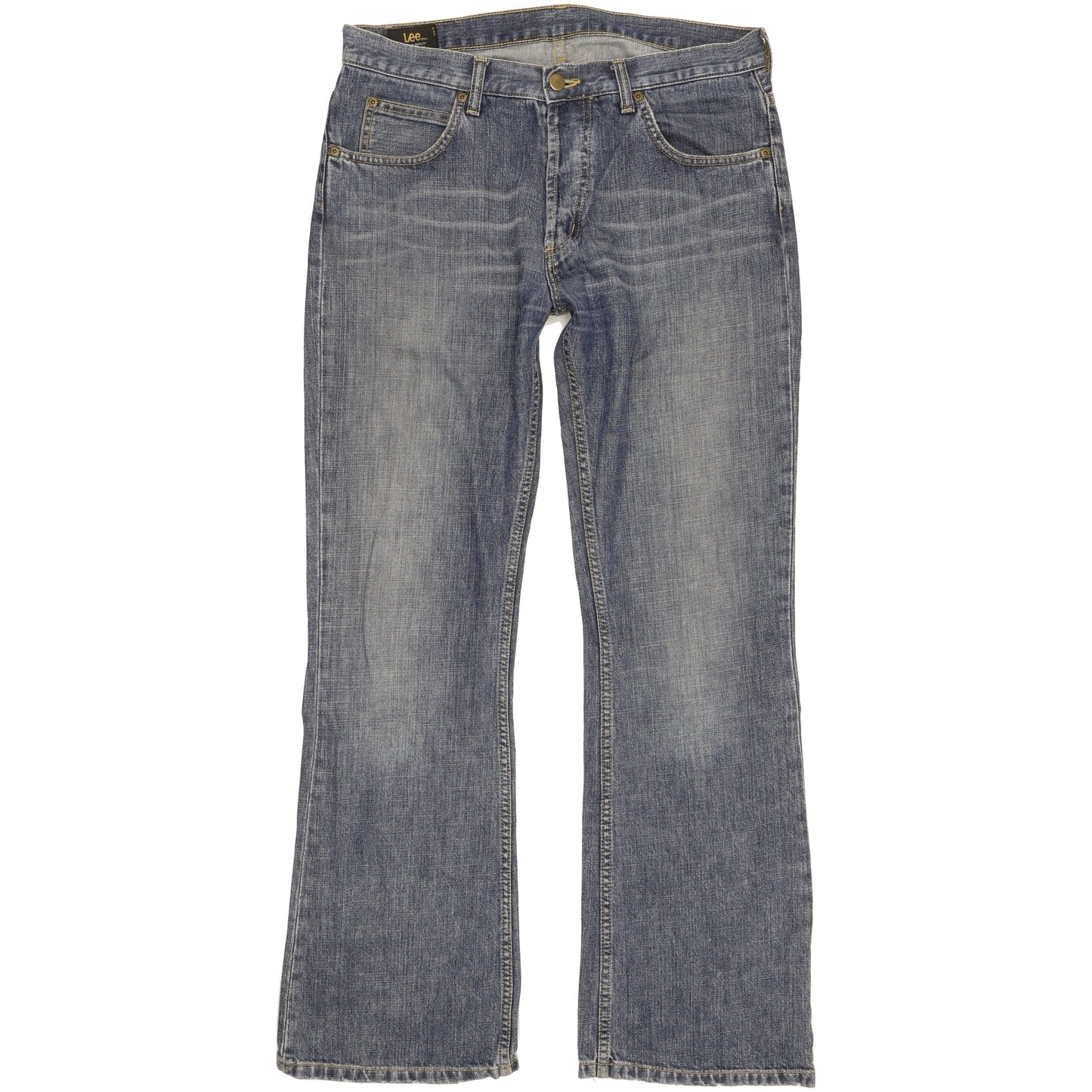 Lee Denver Men Blue Bootcut Regular Jeans W33 L32