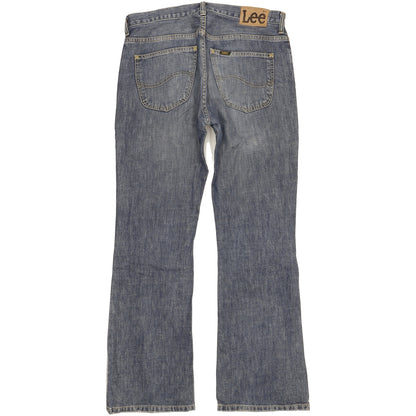 Lee Denver Men Blue Bootcut Regular Jeans W33 L32