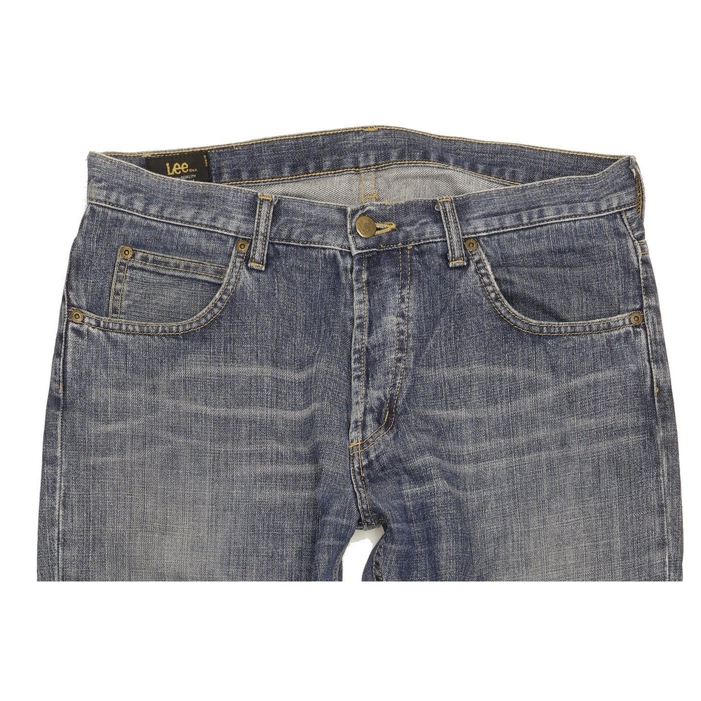 Lee Denver Men Blue Bootcut Regular Jeans W33 L32